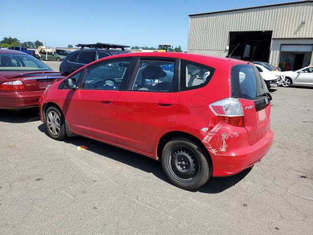 JHMGE882X9S053339 - 2009 HONDA FIT RED photo 2