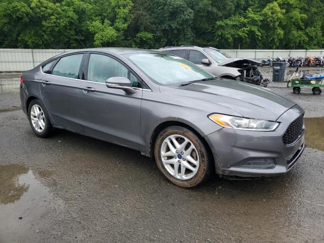 3FA6P0H77ER304320 - 2014 FORD FUSION SE GRAY photo 4