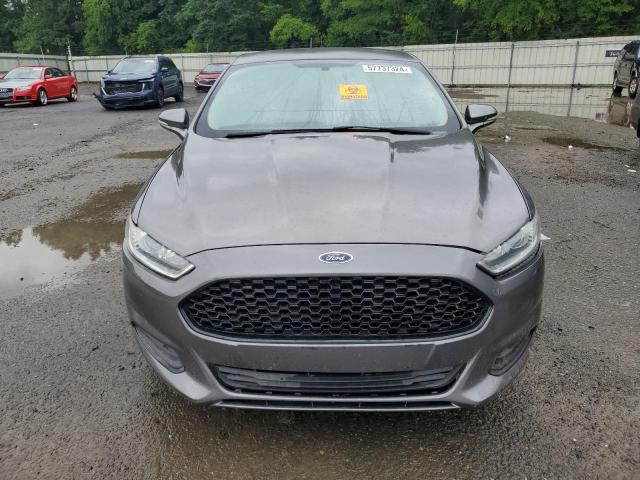 3FA6P0H77ER304320 - 2014 FORD FUSION SE GRAY photo 5