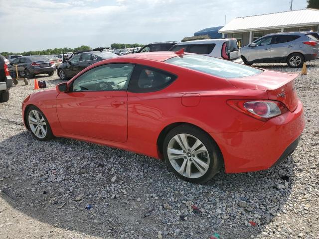 KMHHT6KD5BU044743 - 2011 HYUNDAI GENESIS CO 2.0T RED photo 2