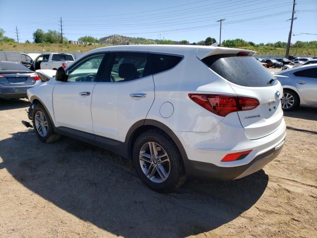 5NMZTDLB1HH011801 - 2017 HYUNDAI SANTA FE S WHITE photo 2