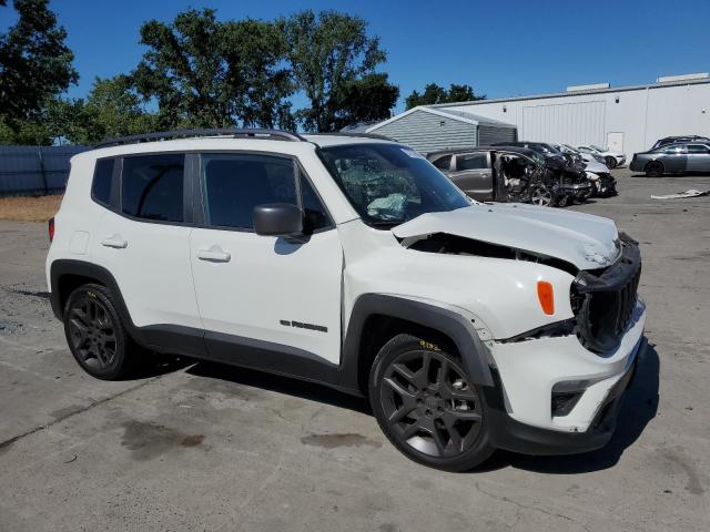 ZACNJCBB2MPM72037 - 2021 JEEP RENEGADE LATITUDE WHITE photo 4