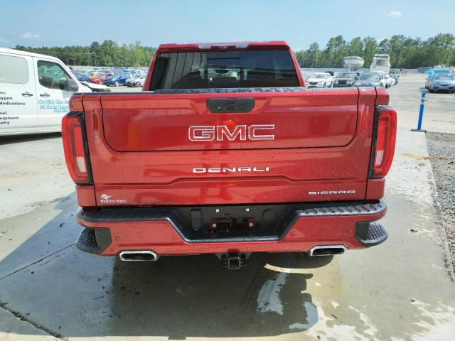 1GTU9FEL5MZ118317 - 2021 GMC SIERRA K1500 DENALI RED photo 6