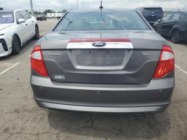 3FAHP0JA8CR262784 - 2012 FORD FUSION SEL GRAY photo 6