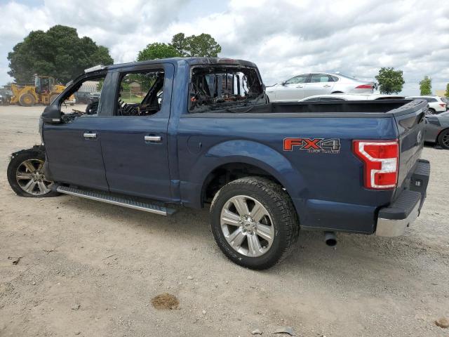 1FTEW1E55LKF24039 - 2020 FORD F150 SUPERCREW BLUE photo 2