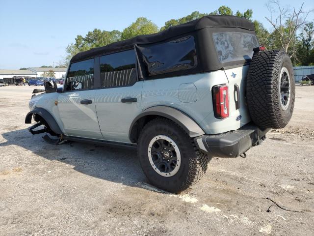 1FMEE5DPXNLA95700 - 2022 FORD BRONCO BASE GRAY photo 2