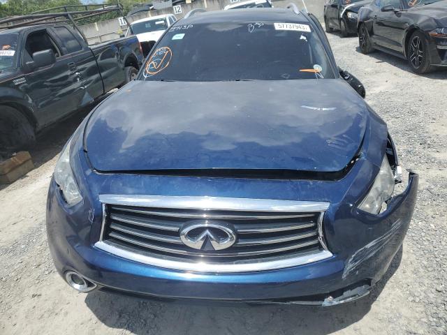 JN8CS1MW0EM411642 - 2014 INFINITI QX70 BLUE photo 5