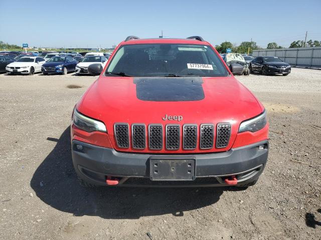 1C4PJMBX4KD329101 - 2019 JEEP CHEROKEE TRAILHAWK RED photo 5