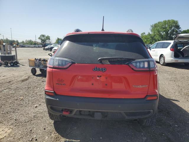 1C4PJMBX4KD329101 - 2019 JEEP CHEROKEE TRAILHAWK RED photo 6