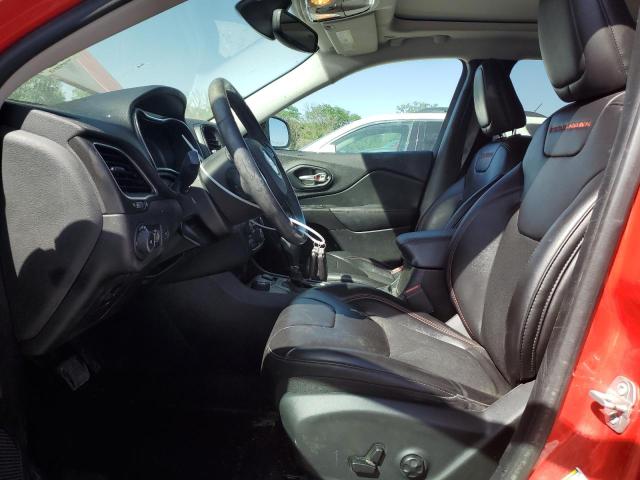 1C4PJMBX4KD329101 - 2019 JEEP CHEROKEE TRAILHAWK RED photo 7