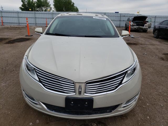 3LN6L2G93ER800683 - 2014 LINCOLN MKZ CREAM photo 5