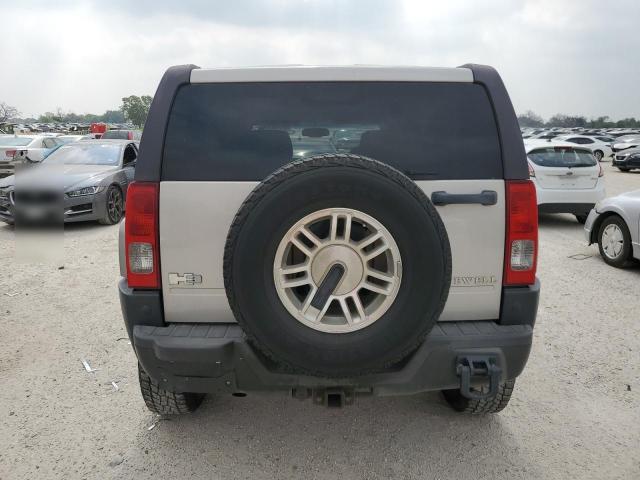 5GTDN13E178138974 - 2007 HUMMER H3 TAN photo 6