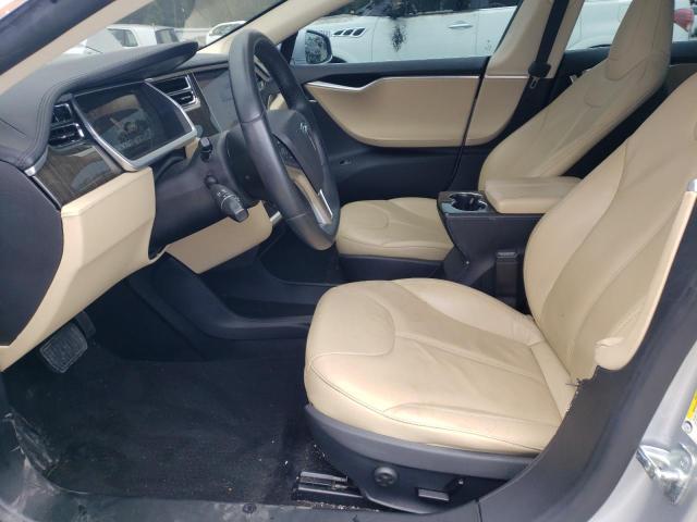 5YJSA1DN2DFP05875 - 2013 TESLA MODEL S Արծաթագույն լուսանկար 7