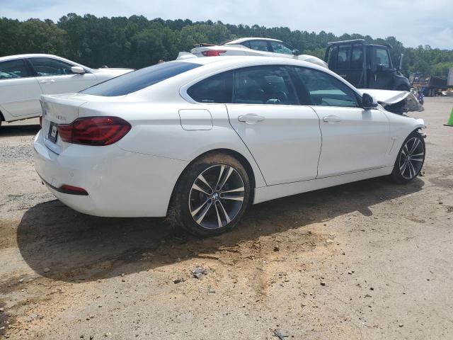 WBA4J1C07LCE34421 - 2020 BMW 430I GRAN COUPE WHITE photo 3