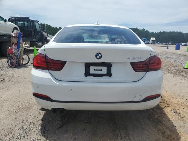 WBA4J1C07LCE34421 - 2020 BMW 430I GRAN COUPE WHITE photo 6