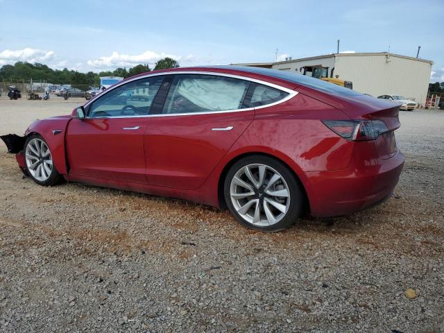 5YJ3E1EA3JF053221 - 2018 TESLA MODEL 3 RED photo 2