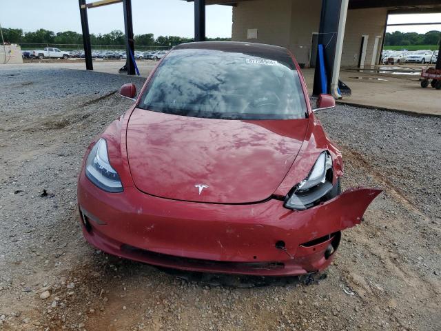 5YJ3E1EA3JF053221 - 2018 TESLA MODEL 3 RED photo 5