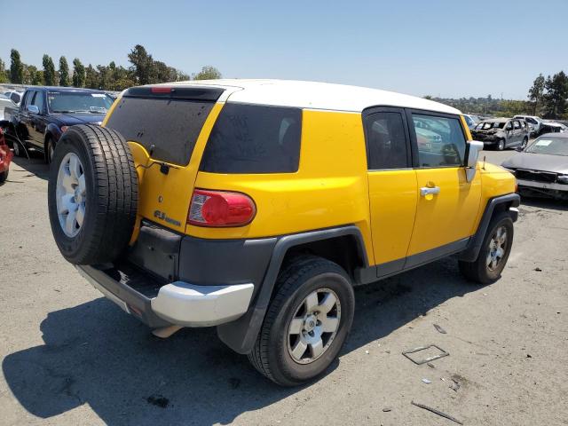 JTEBU11F070037528 - 2007 TOYOTA FJ CRUISER YELLOW photo 3