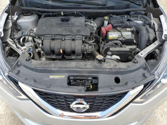3N1AB7AP9KY345543 - 2019 NISSAN SENTRA S SILVER photo 11