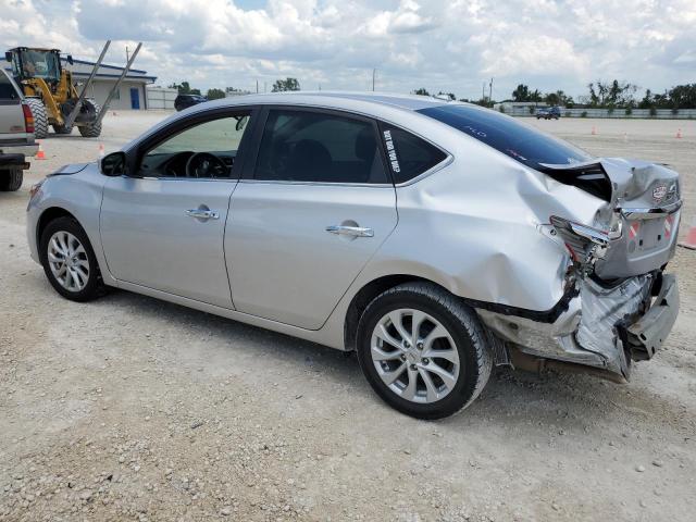 3N1AB7AP9KY345543 - 2019 NISSAN SENTRA S SILVER photo 2