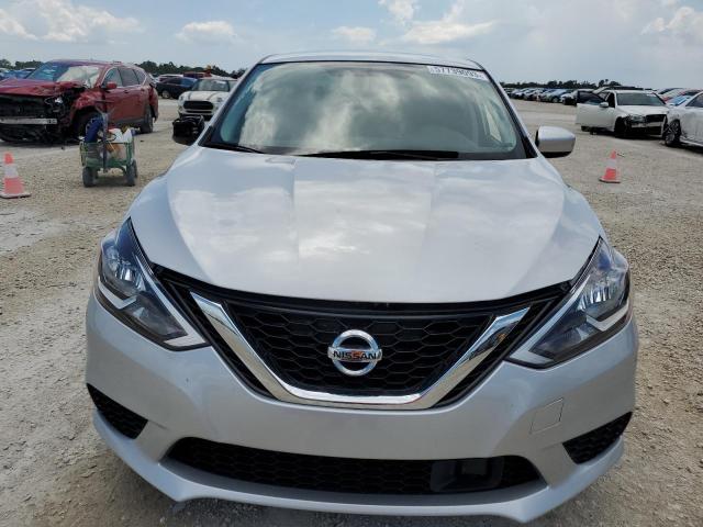 3N1AB7AP9KY345543 - 2019 NISSAN SENTRA S SILVER photo 5