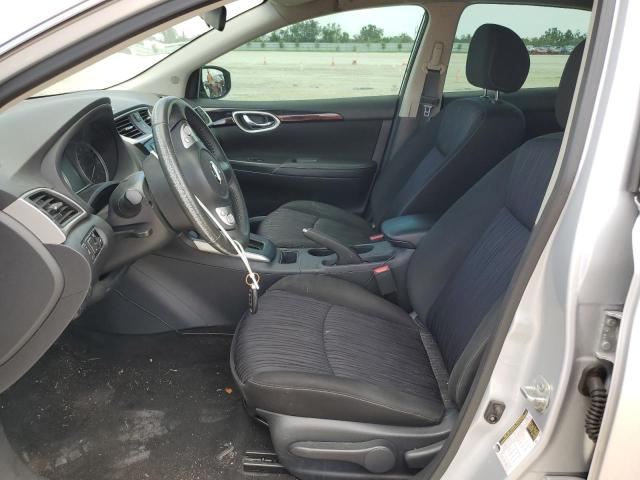 3N1AB7AP9KY345543 - 2019 NISSAN SENTRA S SILVER photo 7
