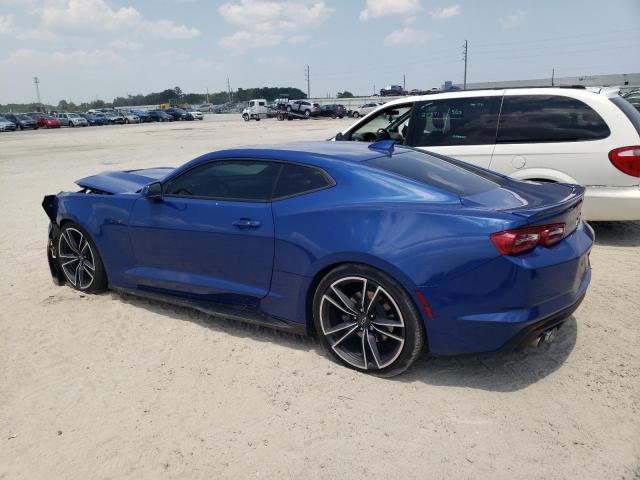 1G1FF1R79M0142778 - 2021 CHEVROLET CAMARO LZ BLUE photo 2