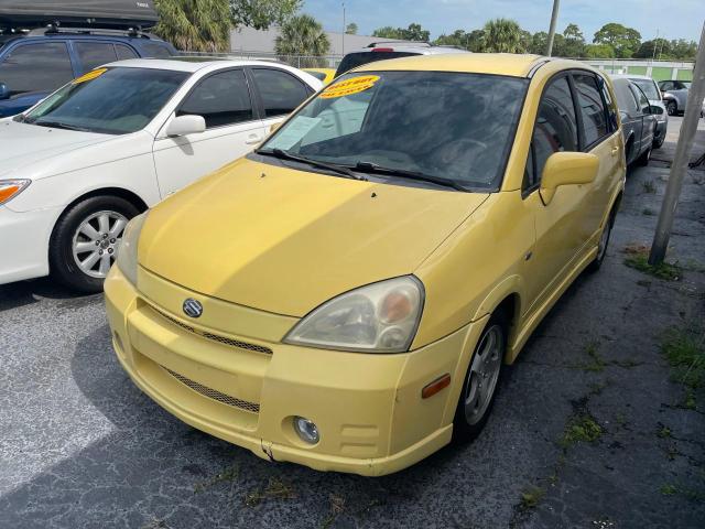 JS2RC41H235203575 - 2003 SUZUKI AERIO SX YELLOW photo 2