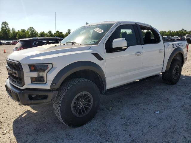 1FTFW1RG9KFB03092 - 2019 FORD F150 RAPTOR WHITE photo 1