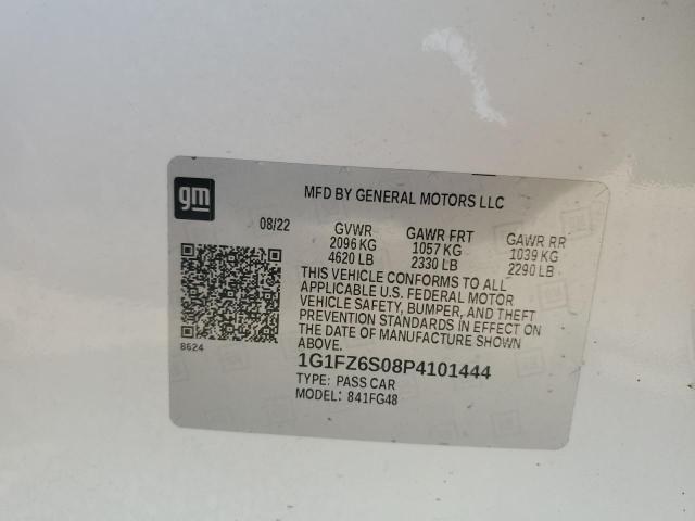 1G1FZ6S08P4101444 - 2023 CHEVROLET BOLT EUV PREMIER WHITE photo 12