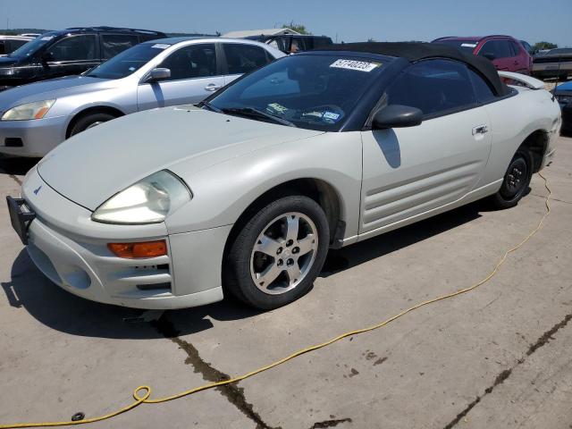 4A3AE45GX3E005553 - 2003 MITSUBISHI ECLIPSE SPYDER GS 白色 照片 1
