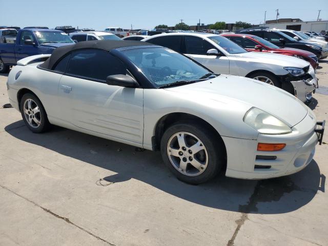 4A3AE45GX3E005553 - 2003 MITSUBISHI ECLIPSE SPYDER GS 白色 照片 4