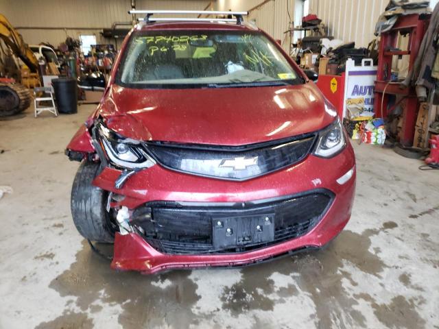 1G1FX6S09J4108979 - 2018 CHEVROLET BOLT EV PREMIER MAROON photo 5