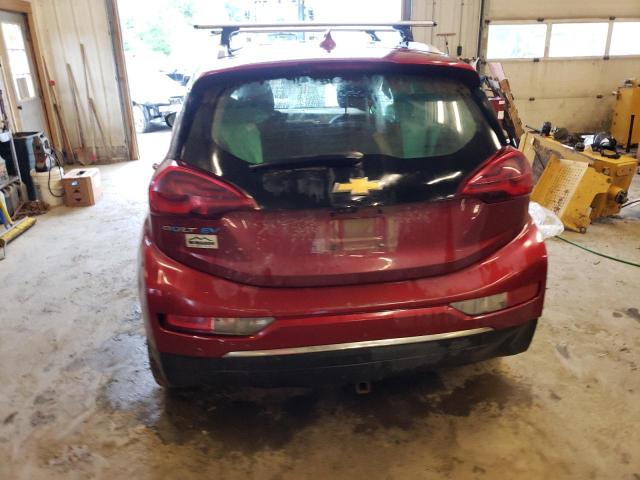 1G1FX6S09J4108979 - 2018 CHEVROLET BOLT EV PREMIER MAROON photo 6