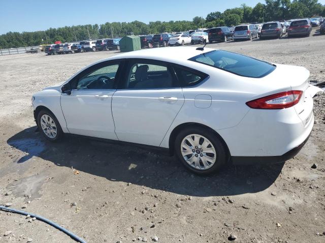 1FA6P0G79E5368413 - 2014 FORD FUSION S WHITE photo 2