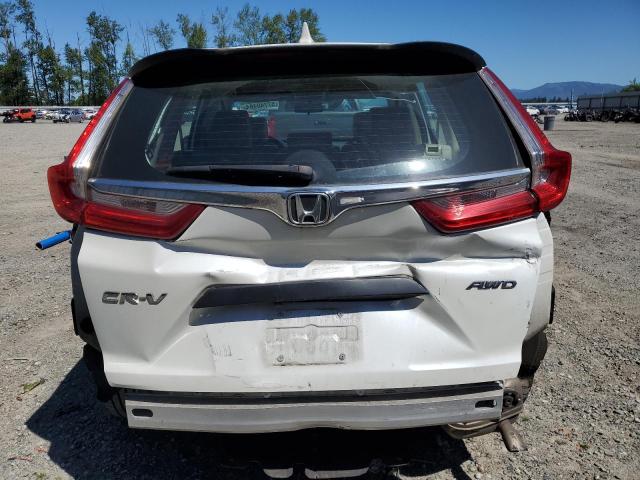 2HKRW6H38JH208283 - 2018 HONDA CR-V LX WHITE photo 6