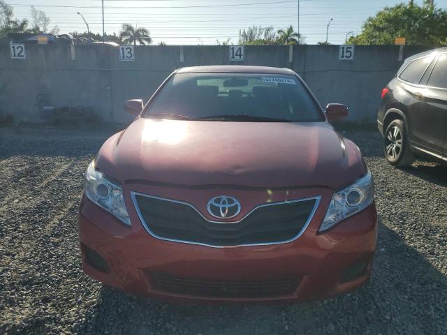 4T1BF3EK4AU575372 - 2010 TOYOTA CAMRY BASE RED photo 5