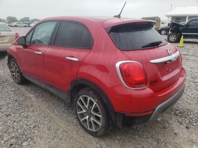 ZFBCFXET9GP408606 - 2016 FIAT 500X TREKKING PLUS RED photo 3