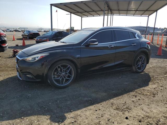 SJKCH5CPXHA025616 - 2017 INFINITI QX30 BASE BLACK photo 1