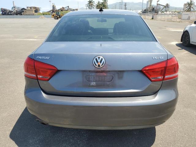 1VWBT7A3XFC030404 - 2015 VOLKSWAGEN PASSAT SE GRAY photo 6