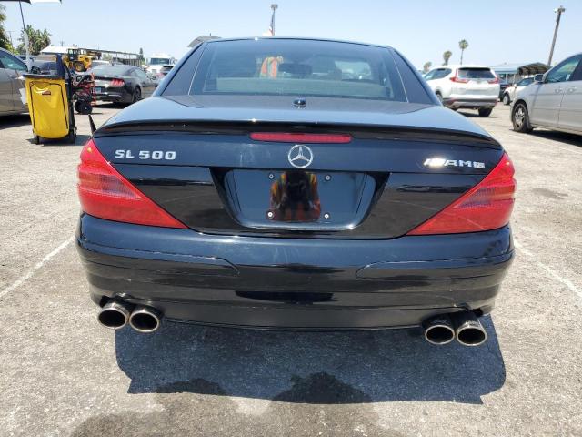 WDBSK75F26F112022 - 2006 MERCEDES-BENZ SL 500 BLACK photo 10