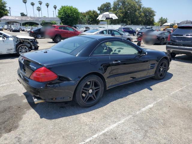 WDBSK75F26F112022 - 2006 MERCEDES-BENZ SL 500 BLACK photo 3