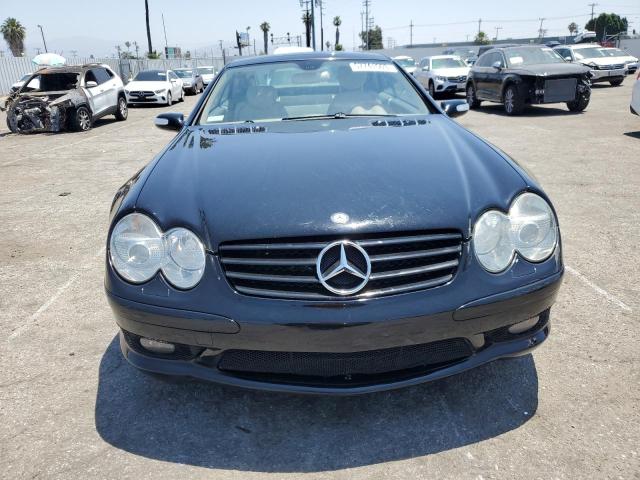 WDBSK75F26F112022 - 2006 MERCEDES-BENZ SL 500 BLACK photo 5