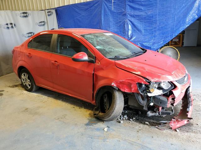 1G1JB5SH1H4165728 - 2017 CHEVROLET SONIC LS 红色 照片 4