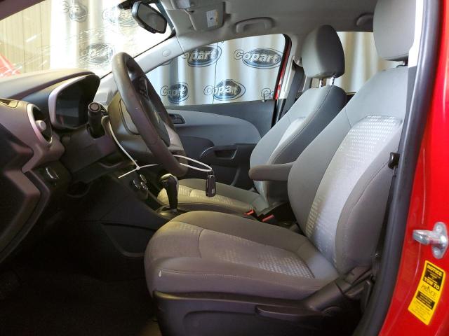 1G1JB5SH1H4165728 - 2017 CHEVROLET SONIC LS 红色 照片 7