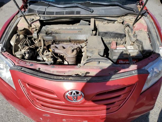 4T1BE46K47U165056 - 2007 TOYOTA CAMRY CE BURGUNDY photo 11