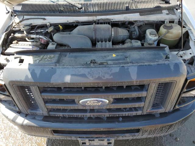 1FTNE1EW5DDA61854 - 2013 FORD ECONOLINE E150 VAN WHITE photo 11