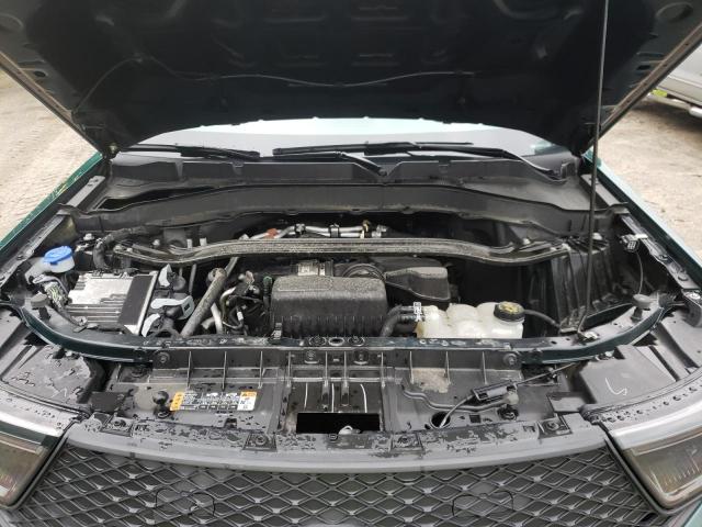 1FM5K8AB3NGA91774 - 2022 FORD EXPLORER POLICE INTERCEPTOR GREEN photo 12