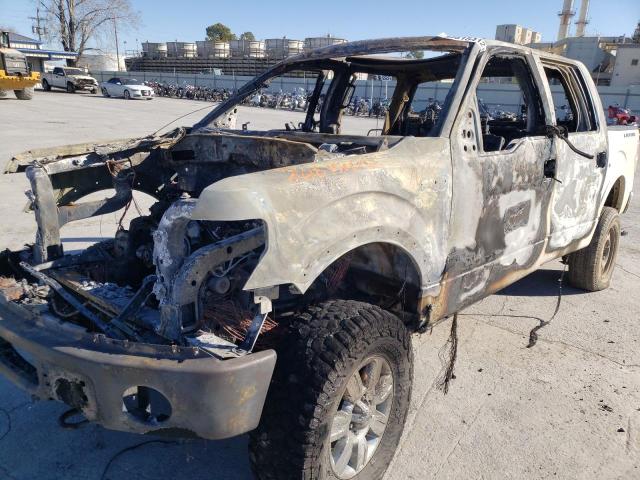 0K1039400960 - 2013 FORD F150 SUPER WHITE photo 9