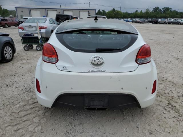 KMHTC6AD0FU226884 - 2015 HYUNDAI VELOSTER WHITE photo 6